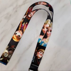 Frozen lanyard